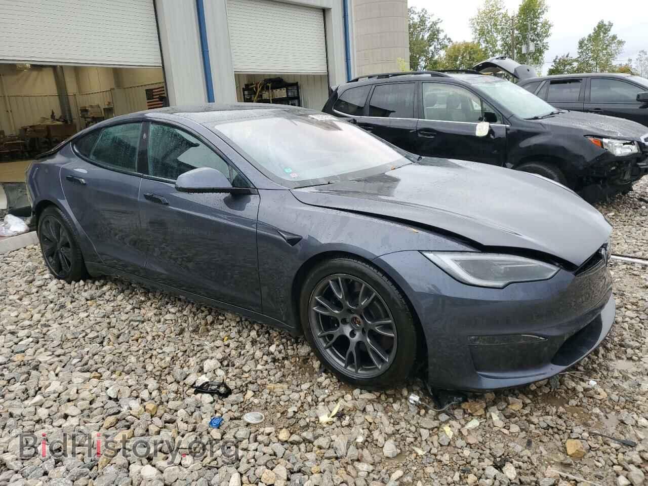 2022 TESLA MODEL S - VIN: 5YJSA1E54NF477586 - Фото 4