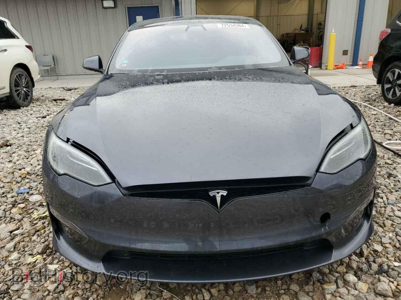 2022 TESLA MODEL S - VIN: 5YJSA1E54NF477586 - Фото 5