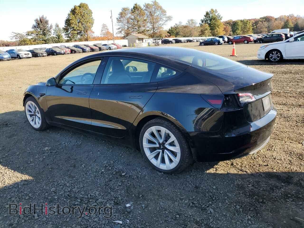 2022 TESLA MODEL 3 - VIN: 5YJ3E1EB7NF196428 - Фото 2