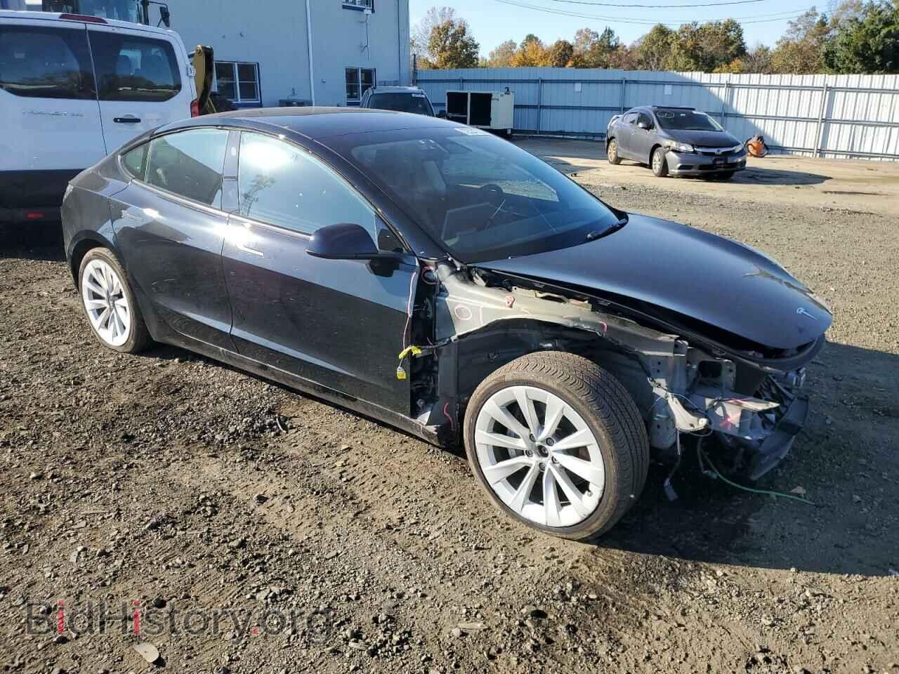 2022 TESLA MODEL 3 - VIN: 5YJ3E1EB7NF196428 - Фото 4