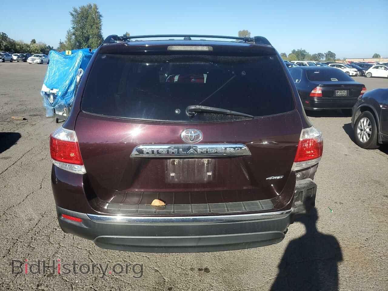 2011 TOYOTA HIGHLANDER - VIN: 5TDDK3EH2BS070840 - Фото 6