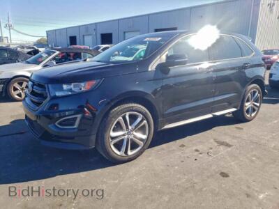 2018 Ford EDGE Sport, черный — VIN 2FMPK4AP1JBC61600, Copart