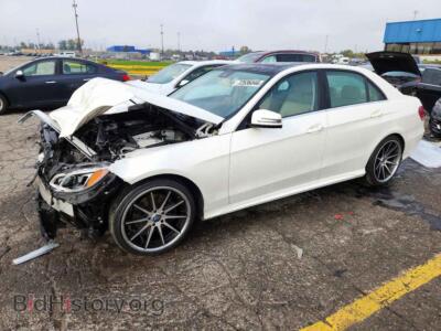 2014 Mercedes-Benz E-CLASS 350 4MATIC, white — VIN WDDHF8JB4EA900763, Copart