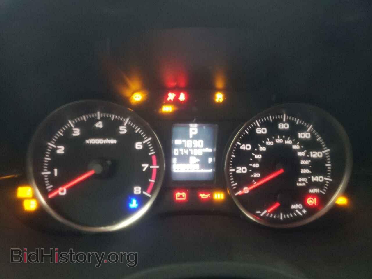 2014 SUBARU XV - VIN: JF2GPAGC7E8332706 - Фото 9