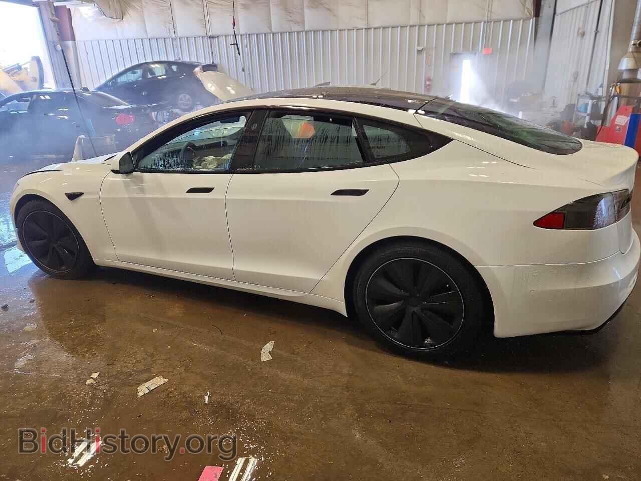 2022 TESLA MODEL S - VIN: 5YJSA1E54NF460173 - Фото 2