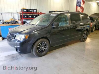 2017 Dodge CARAVAN GT, black — VIN 2C4RDGEG0HR700483, Copart