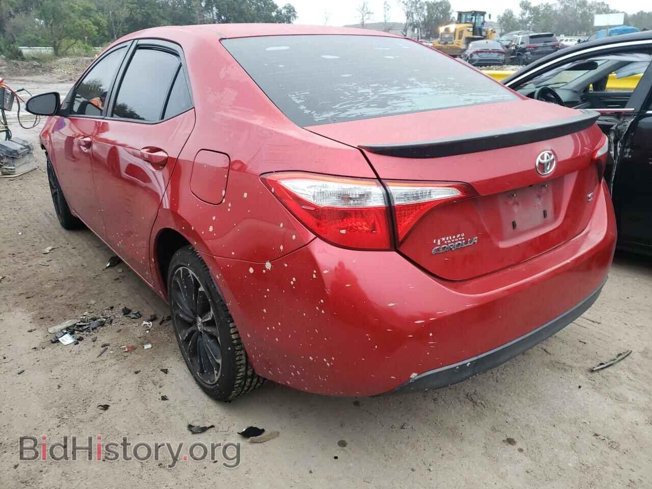 2014 TOYOTA COROLLA - VIN: 2T1BURHE4EC166259 - Фото 2