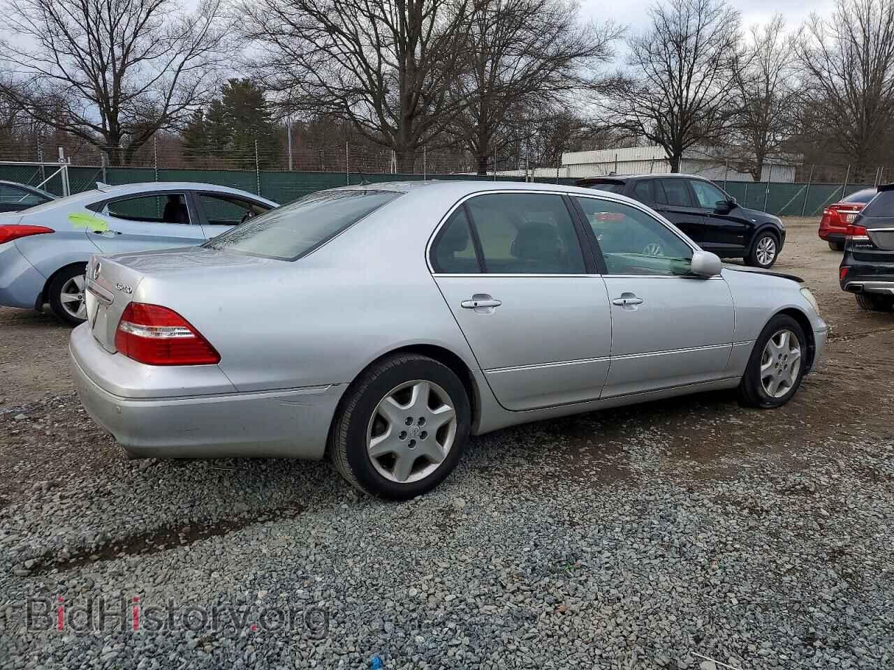 2005 LEXUS LS430 - VIN: JTHBN36F555009924 - Фото 3