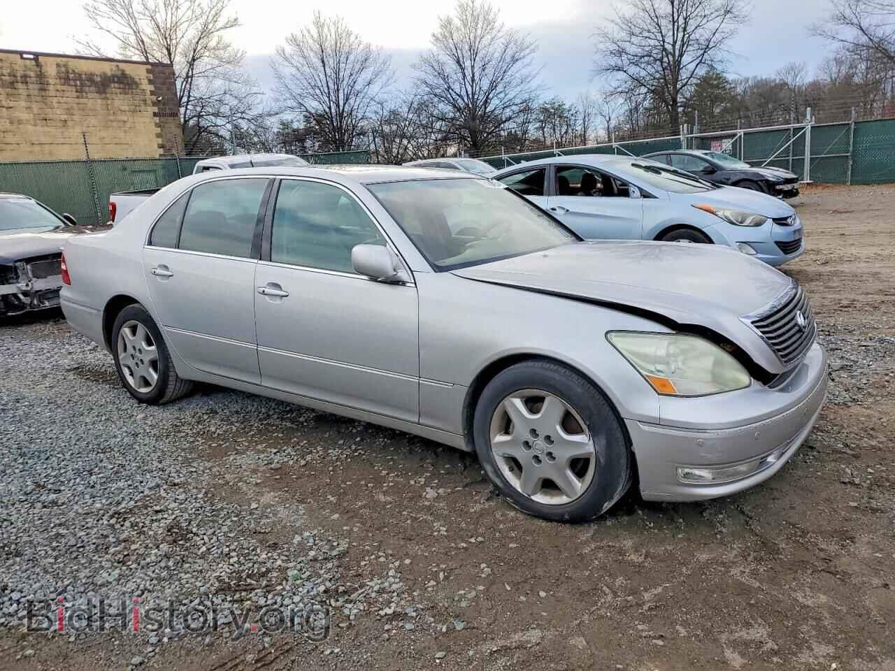 2005 LEXUS LS430 - VIN: JTHBN36F555009924 - Фото 4