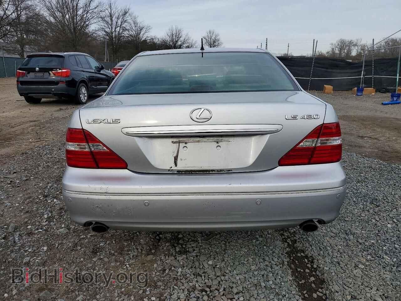 2005 LEXUS LS430 - VIN: JTHBN36F555009924 - Фото 6