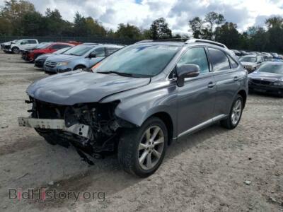 2012 Lexus RX350 RX 350, серый — VIN 2T2BK1BA2CC153760, Copart