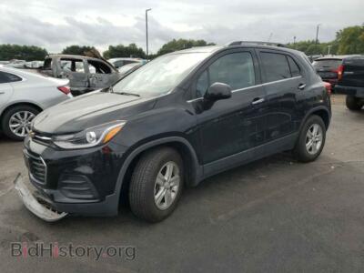 2020 Chevrolet TRAX 1LT, black — VIN 3GNCJLSB4LL294351, Copart