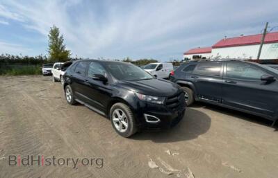 2016 Ford EDGE Sport, черный — VIN 2FMPK4AP1GBB68701, Copart