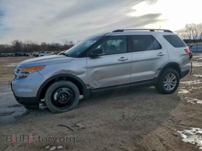 2015 Ford EXPLORER XLT, silver — VIN 1FM5K8D88FGB16816, Copart