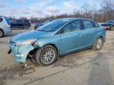 2012 Ford FOCUS SEL, синий — VIN 1FAHP3H26CL474811, Copart