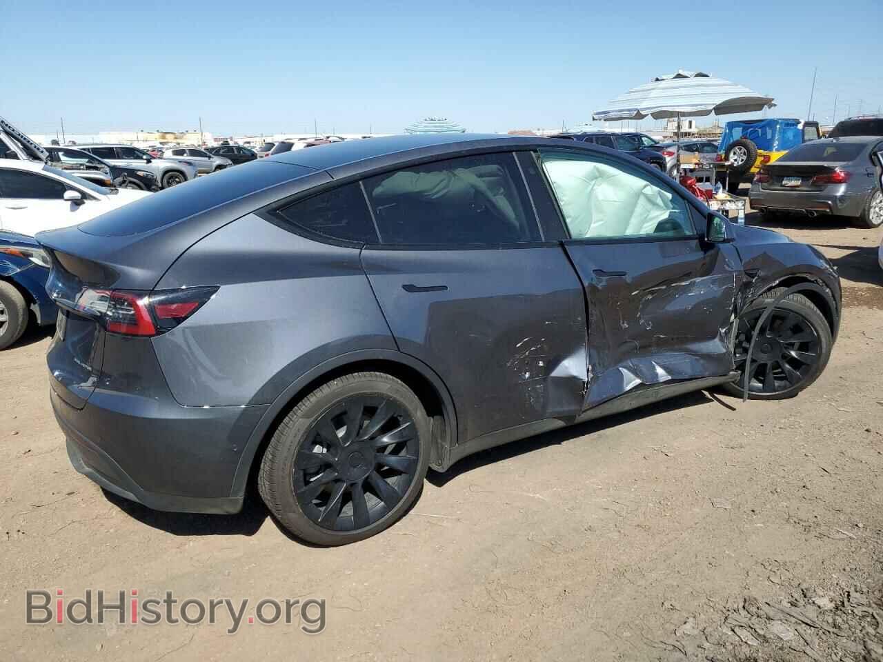 2021 TESLA MODEL Y - VIN: 5YJYGAEE1MF196482 - Photo 3