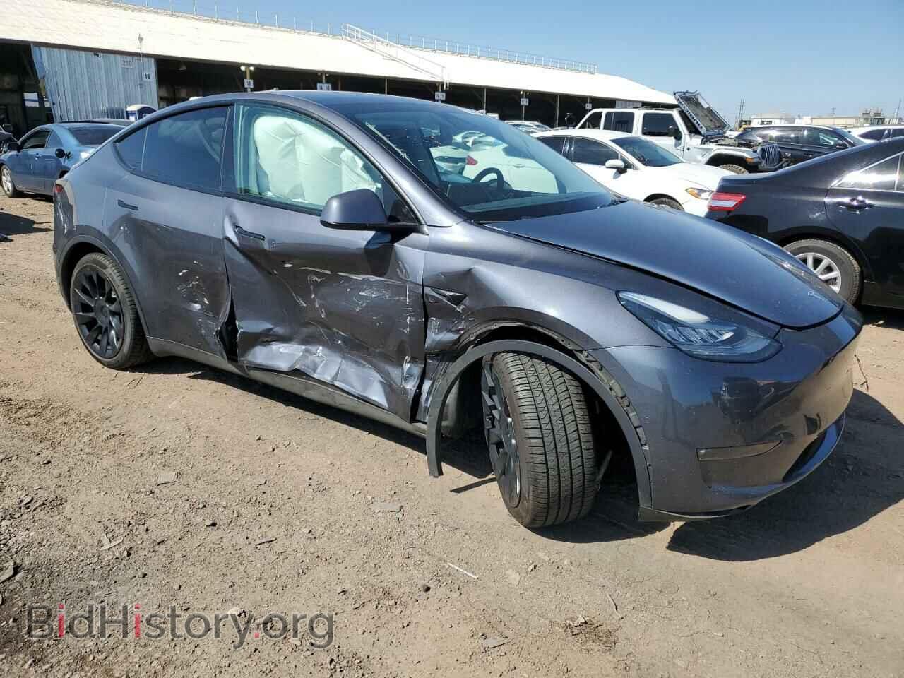 2021 TESLA MODEL Y - VIN: 5YJYGAEE1MF196482 - Photo 4