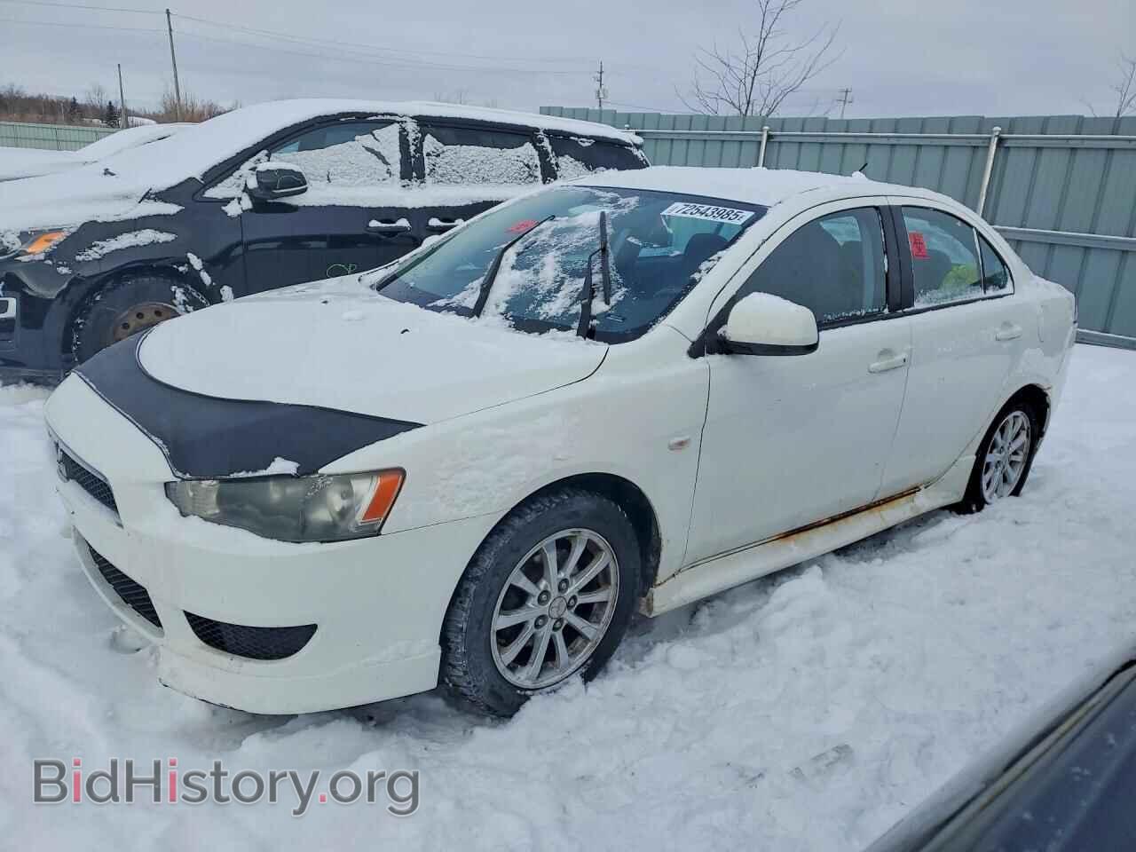 Photo JA32U2FU2BU611743 - MITSUBISHI LANCER 2011
