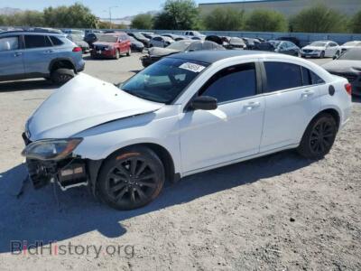 2013 Chrysler 200 200 Limite, white — VIN 1C3CCBCGXDN501872, Copart