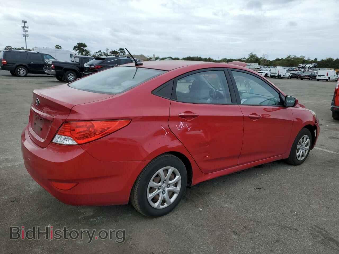 2013 HYUNDAI ACCENT - VIN: KMHCT4AE7DU516372 - Фото 3