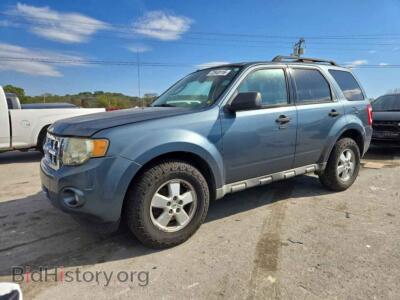 2010 Ford ESCAPE XLT, синий — VIN 1FMCU0D77AKA11006, Copart