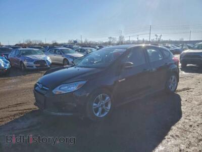 2014 Ford FOCUS SE, черный — VIN 1FADP3K21EL109723, Copart
