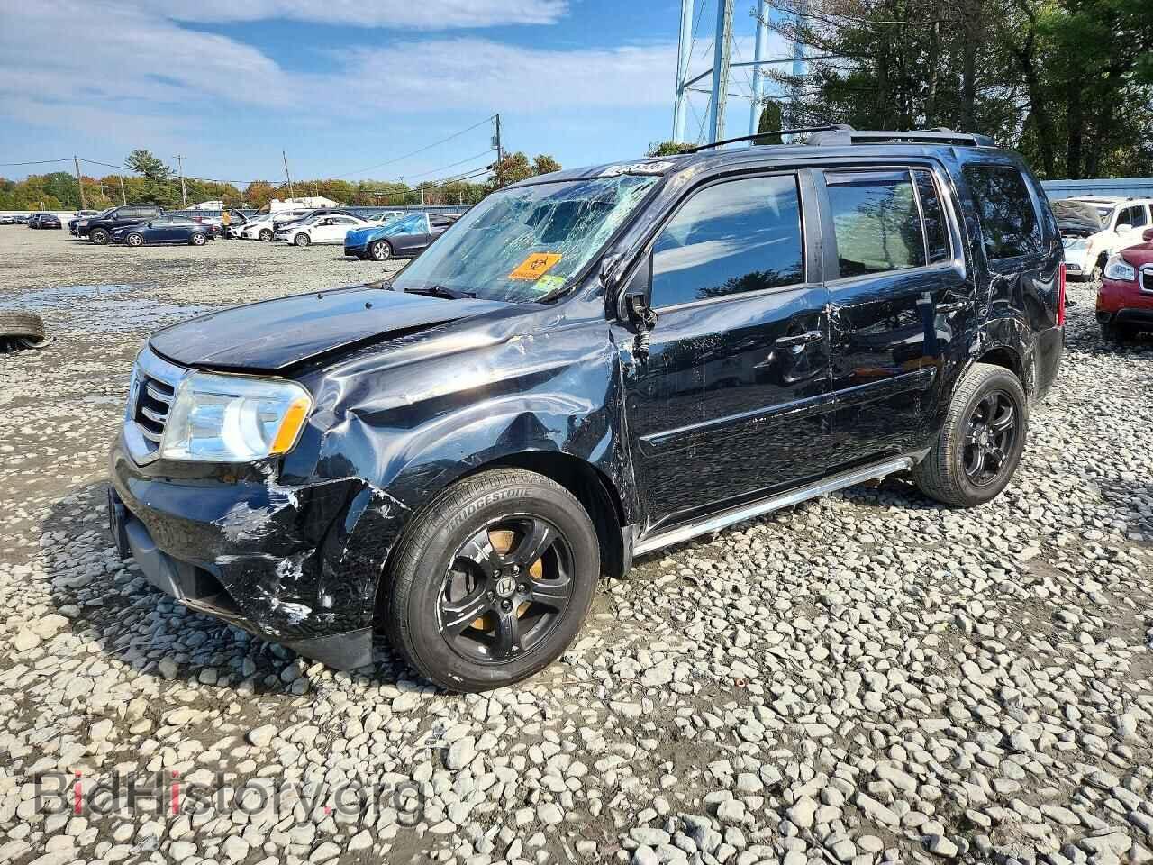 2015 Honda PILOT EXL (VIN 5FNYF4H52FB052183) — photo 1 of 14, Copart, damage: rollover