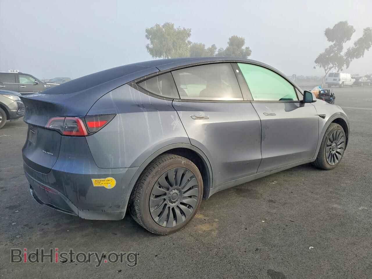 2022 TESLA MODEL Y - VIN: 7SAYGDEE8NF571158 - Фото 3