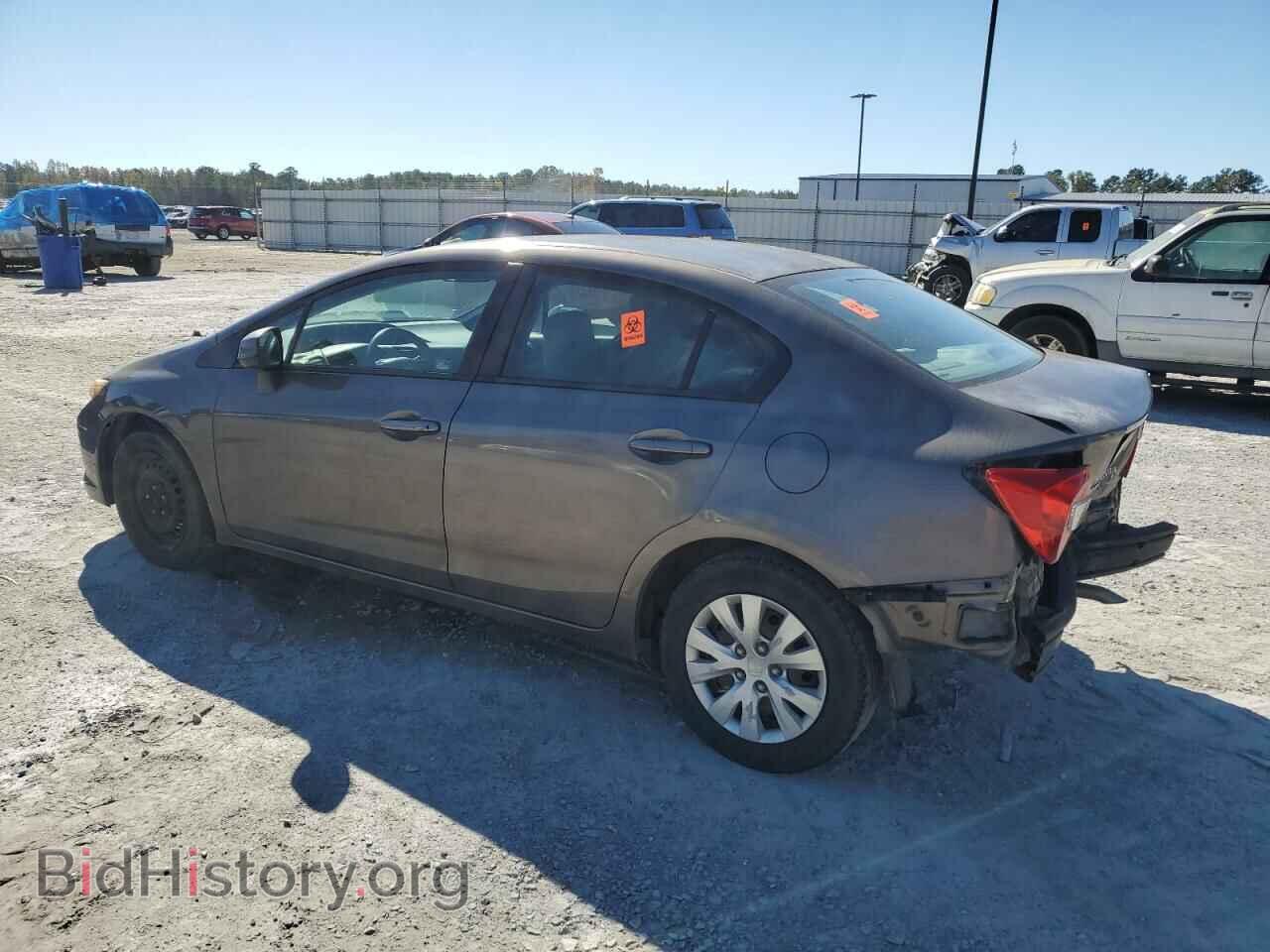 2012 HONDA CIVIC - VIN: 2HGFB2F5XCH587781 - Фото 2