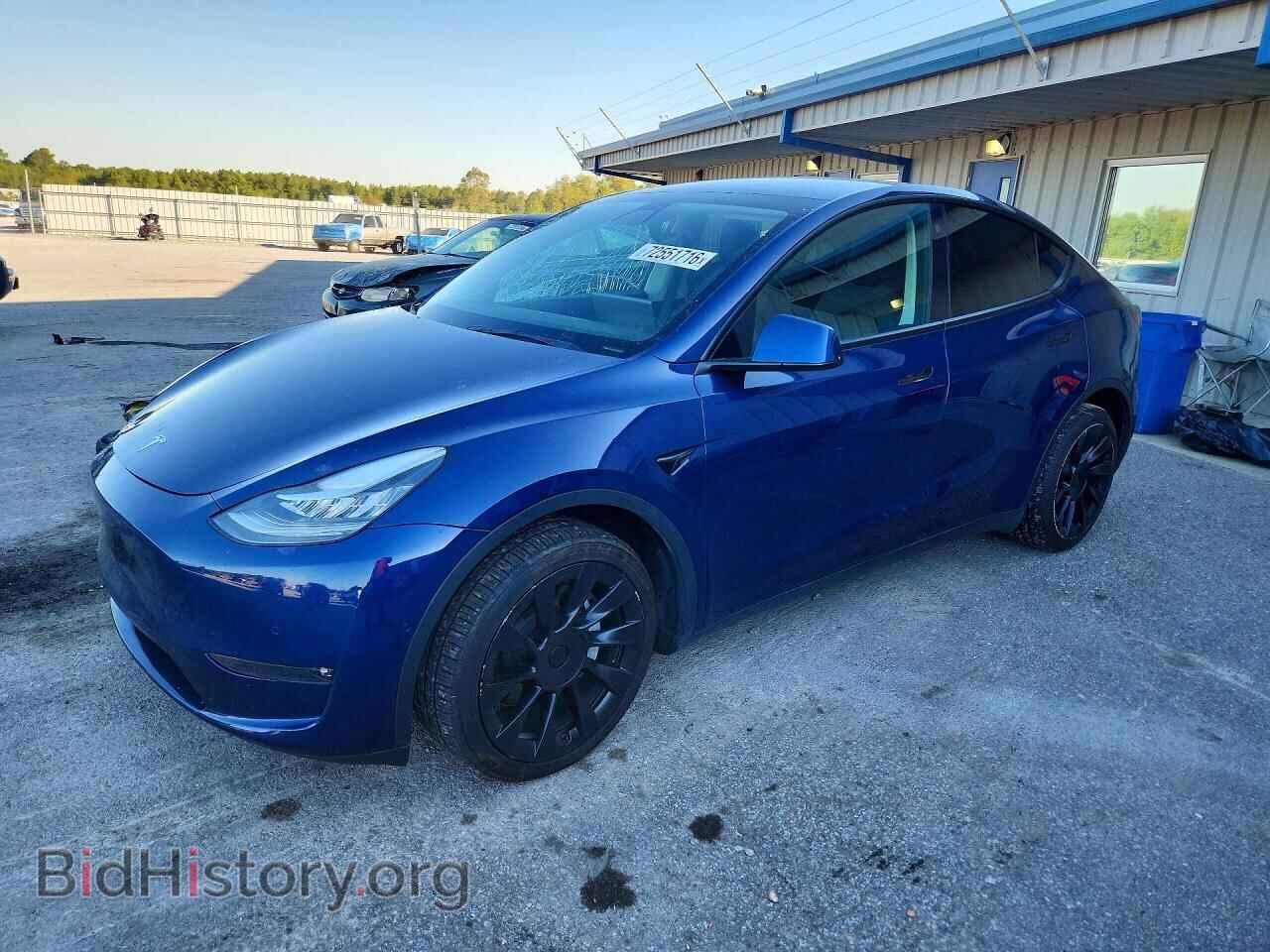 Фотография 7SAYGDEE7NF365510 - TESLA MODEL Y 2022