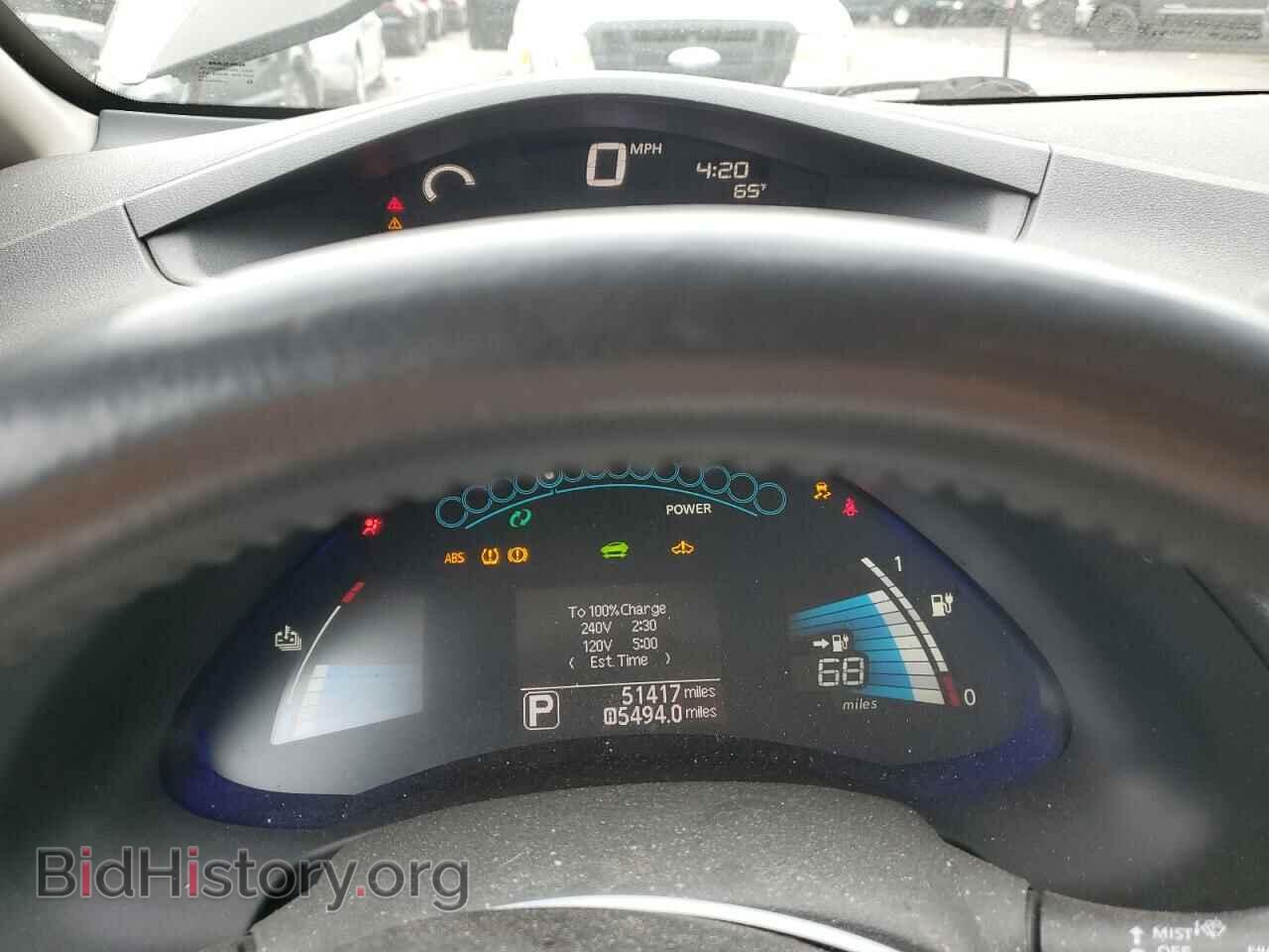 2015 NISSAN LEAF - VIN: 1N4AZ0CP3FC307159 - Фото 9