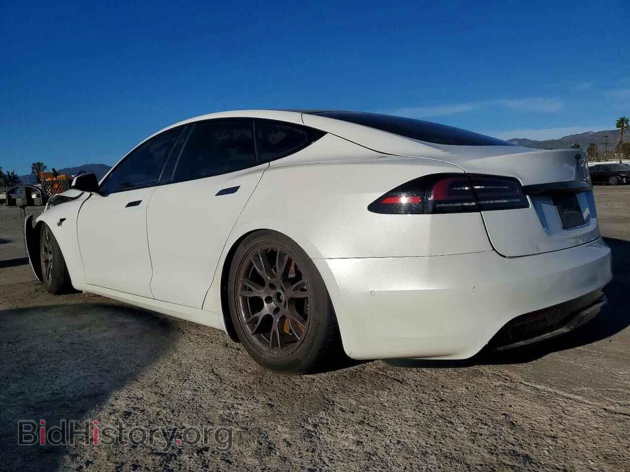 2022 TESLA MODEL S - VIN: 5YJSA1E58NF483083 - Фото 2