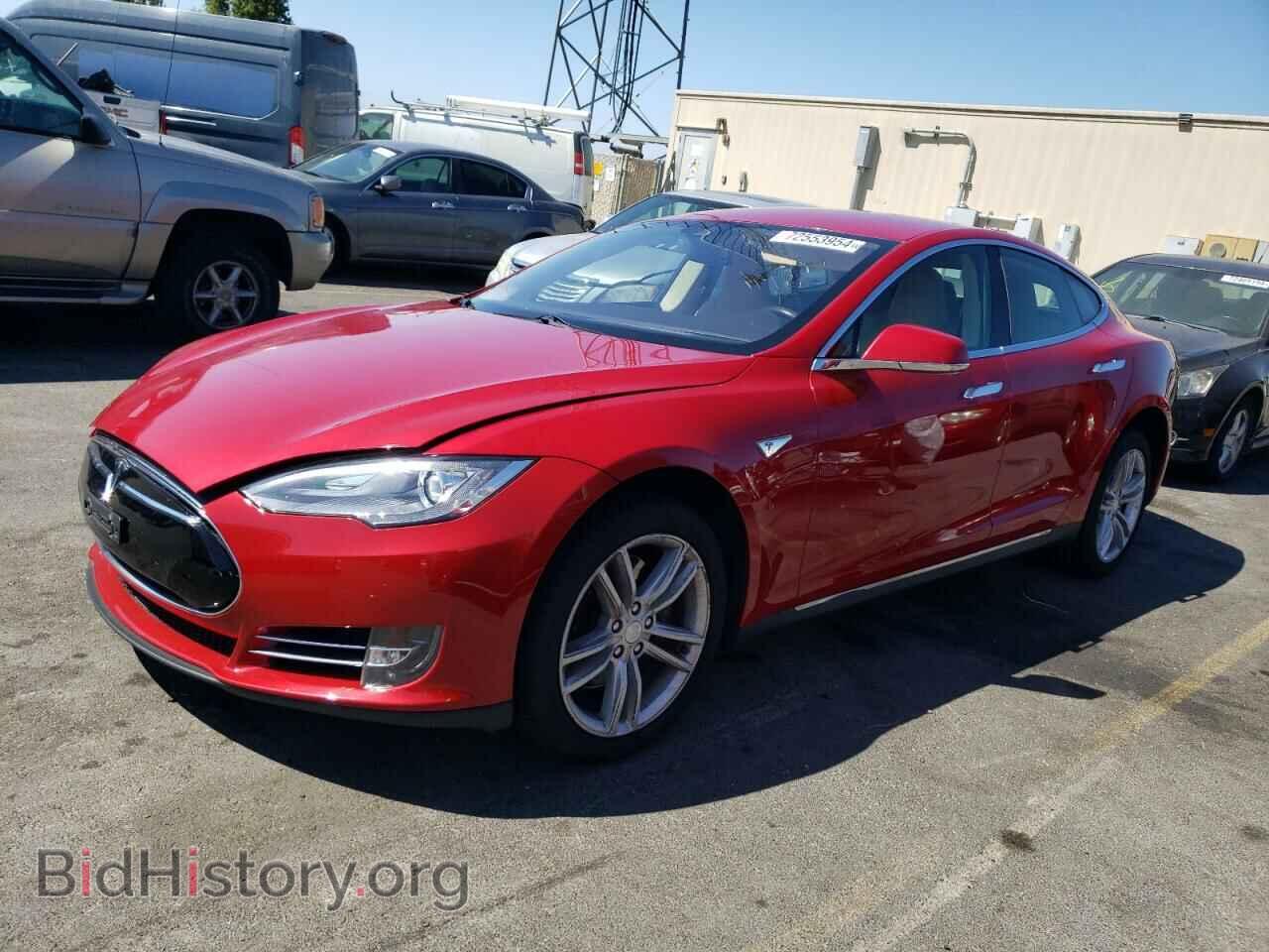 Фотография 5YJSA1H18EFP50604 - TESLA MODEL S 2014