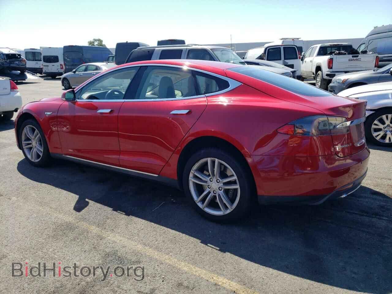2014 TESLA MODEL S - VIN: 5YJSA1H18EFP50604 - Фото 2