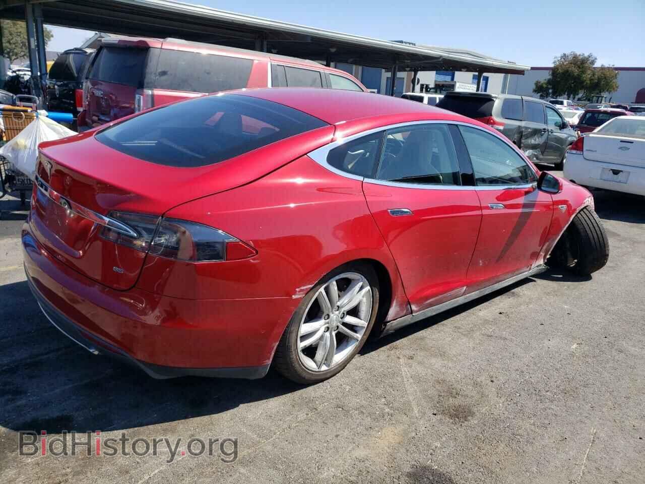 2014 TESLA MODEL S - VIN: 5YJSA1H18EFP50604 - Фото 3