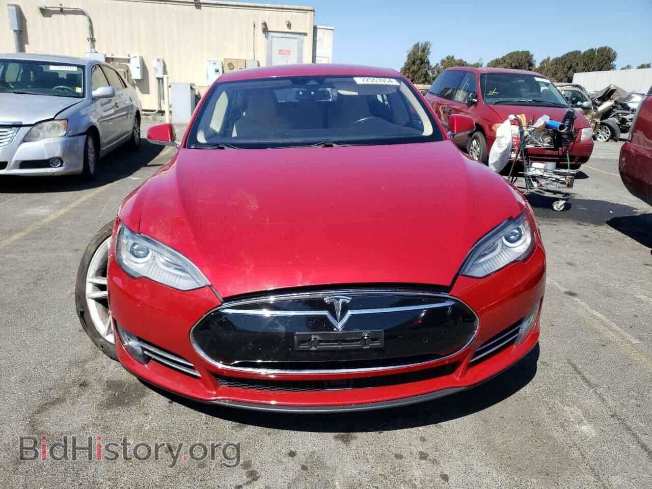 2014 TESLA MODEL S - VIN: 5YJSA1H18EFP50604 - Фото 5