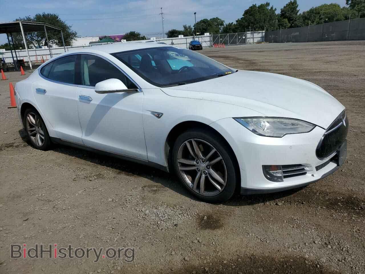2014 TESLA MODEL S - VIN: 5YJSA1H15EFP35204 - Фото 4