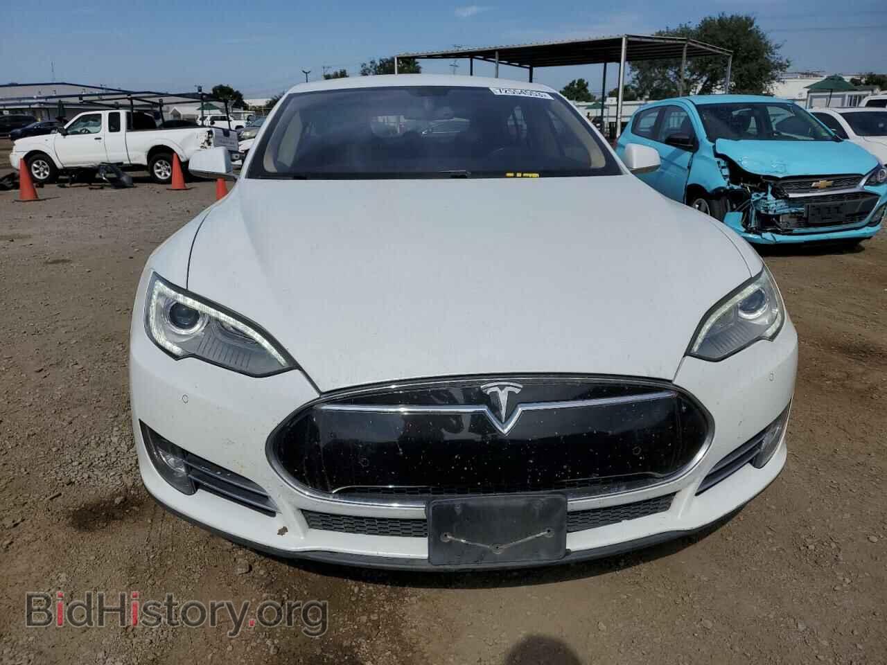 2014 TESLA MODEL S - VIN: 5YJSA1H15EFP35204 - Фото 5