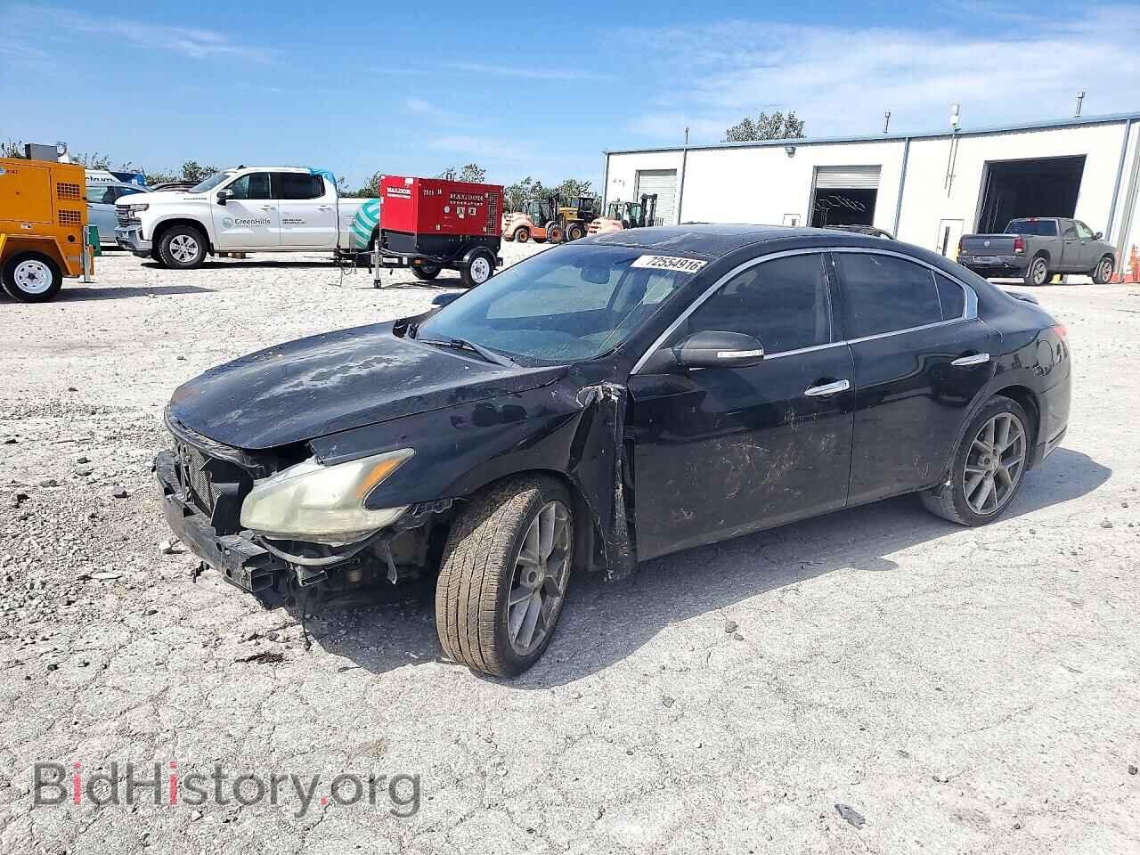2011 Nissan MAXIMA 3.5 S (VIN 1N4AA5AP4BC867953) — фото 1 из 12, Copart, повреждение: передняя часть