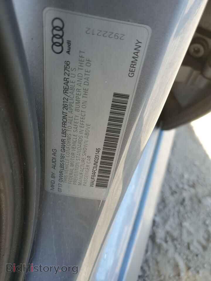 2018 AUDI A6 - VIN: WAUF8AFC9JN020145 - Фото 12