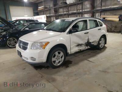2008 Dodge CALIBER Caliber SX, белый — VIN 1B3HB48BX8D672003, Copart