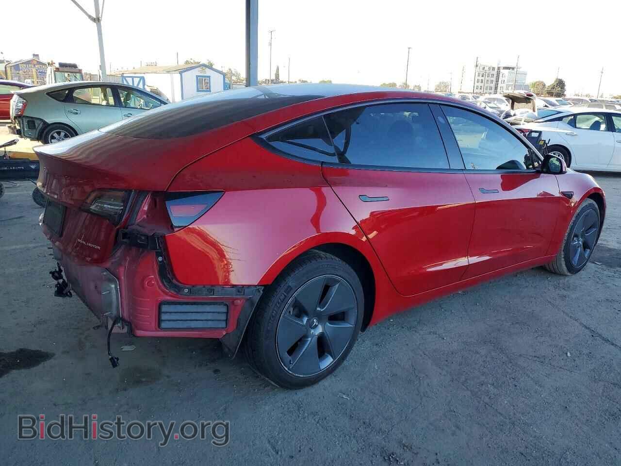 2022 TESLA MODEL 3 - VIN: 5YJ3E1EB3NF136064 - Фото 3