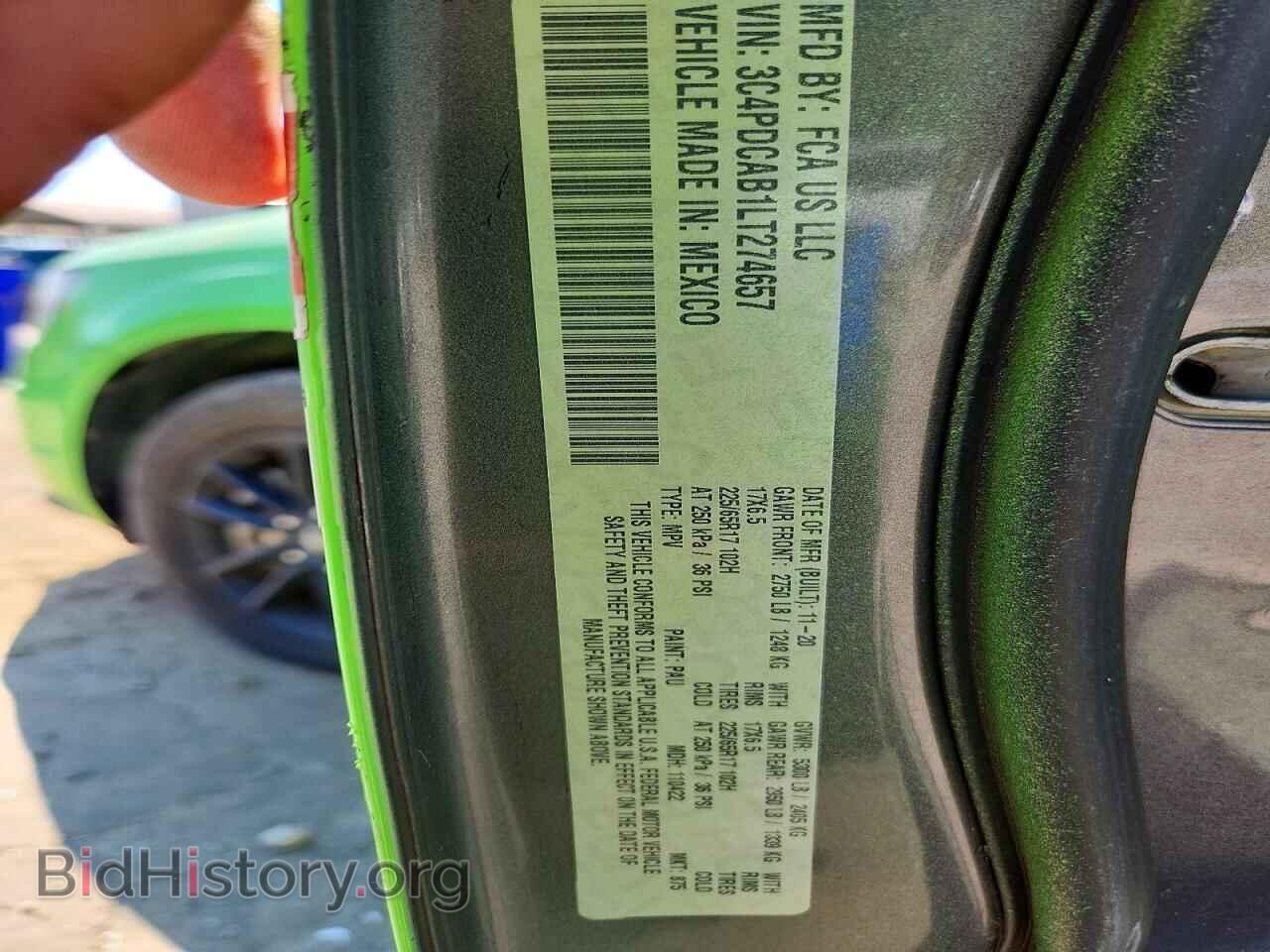 2020 DODGE JOURNEY - VIN: 3C4PDCAB1LT274657 - Photo 13