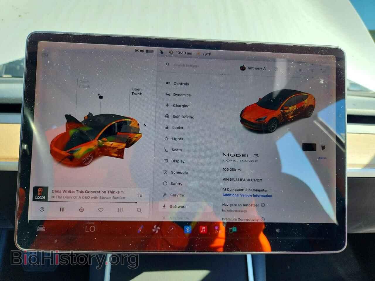 2018 Tesla MODEL 3 (VIN 5YJ3E1EA3JF017271) — photo 9 of 14