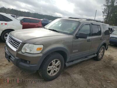 2006 Ford EXPLORER EXPLORER X, brown — VIN 1FMEU63E66UB15557, Copart