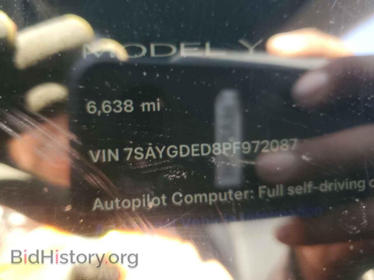 2023 TESLA MODEL Y - VIN: 7SAYGDED8PF972087 - Фото 9