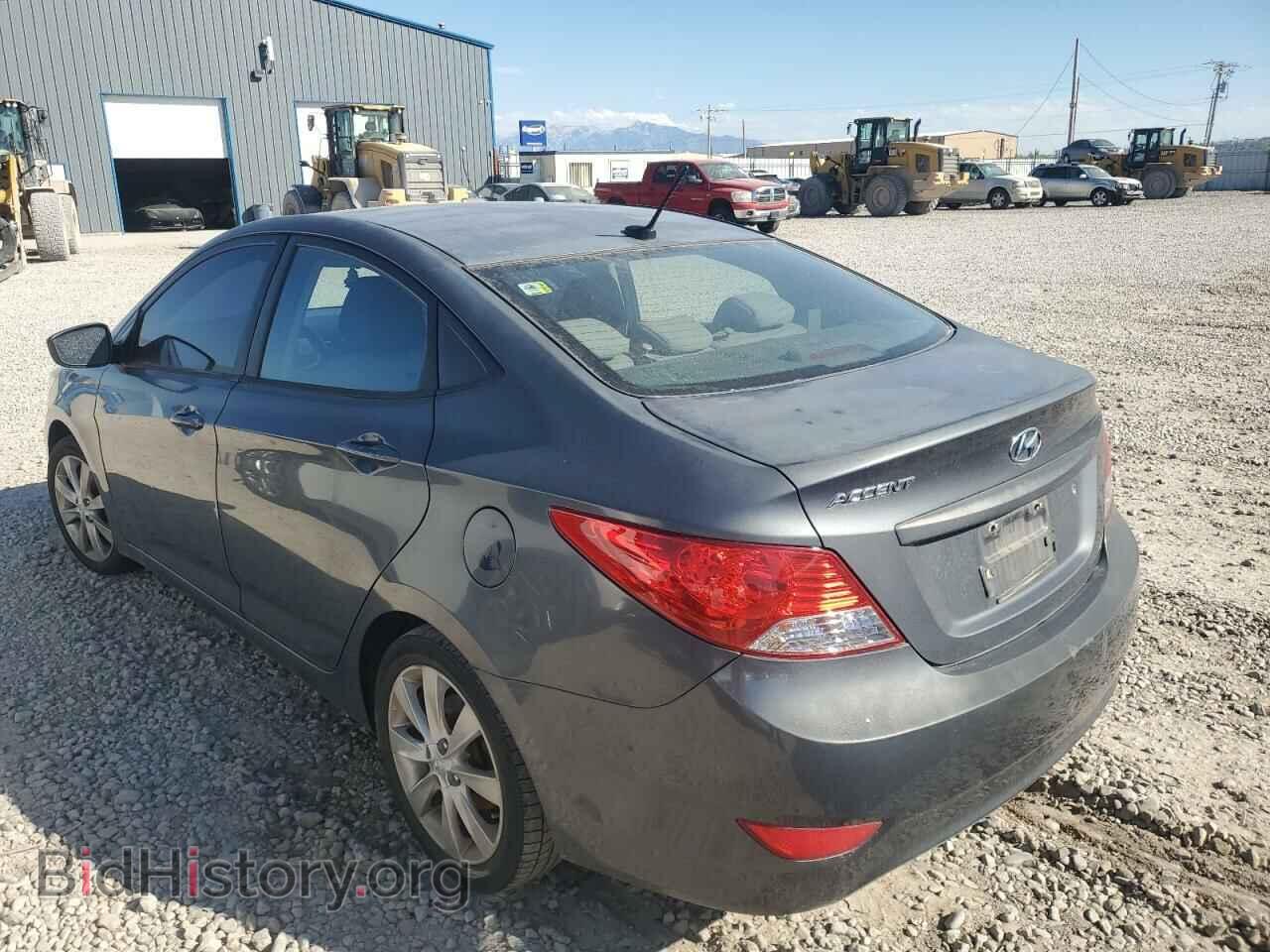 2012 HYUNDAI ACCENT - VIN: KMHCU4AE5CU181155 - Фото 2