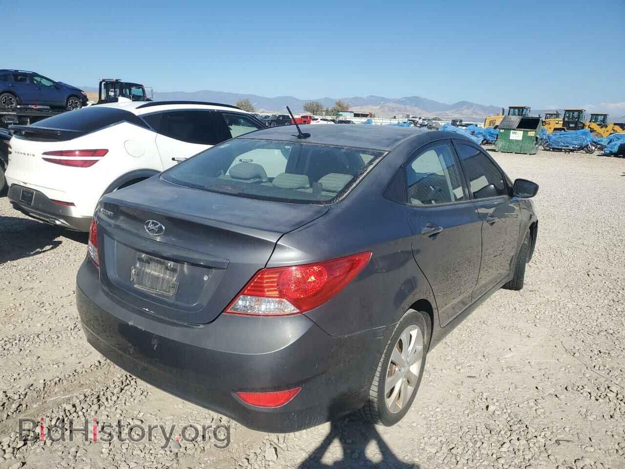 2012 HYUNDAI ACCENT - VIN: KMHCU4AE5CU181155 - Фото 3