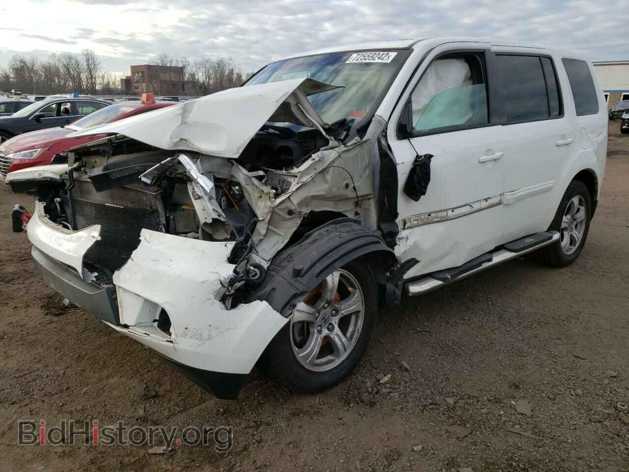Photo 5FNYF4H54CB012103 - HONDA PILOT 2012