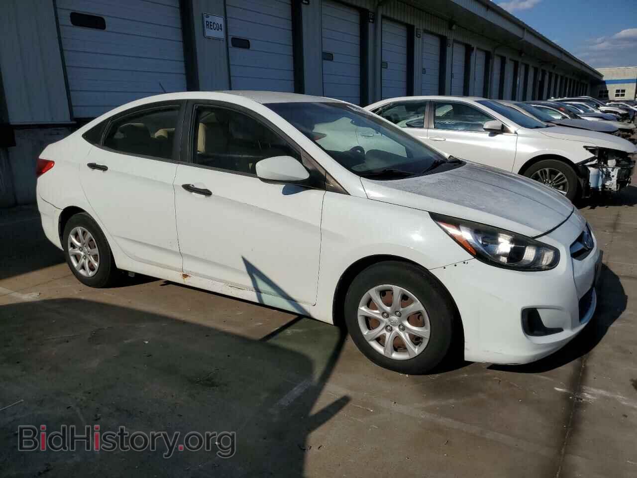 2012 HYUNDAI ACCENT - VIN: KMHCT4AEXCU073326 - Фото 4